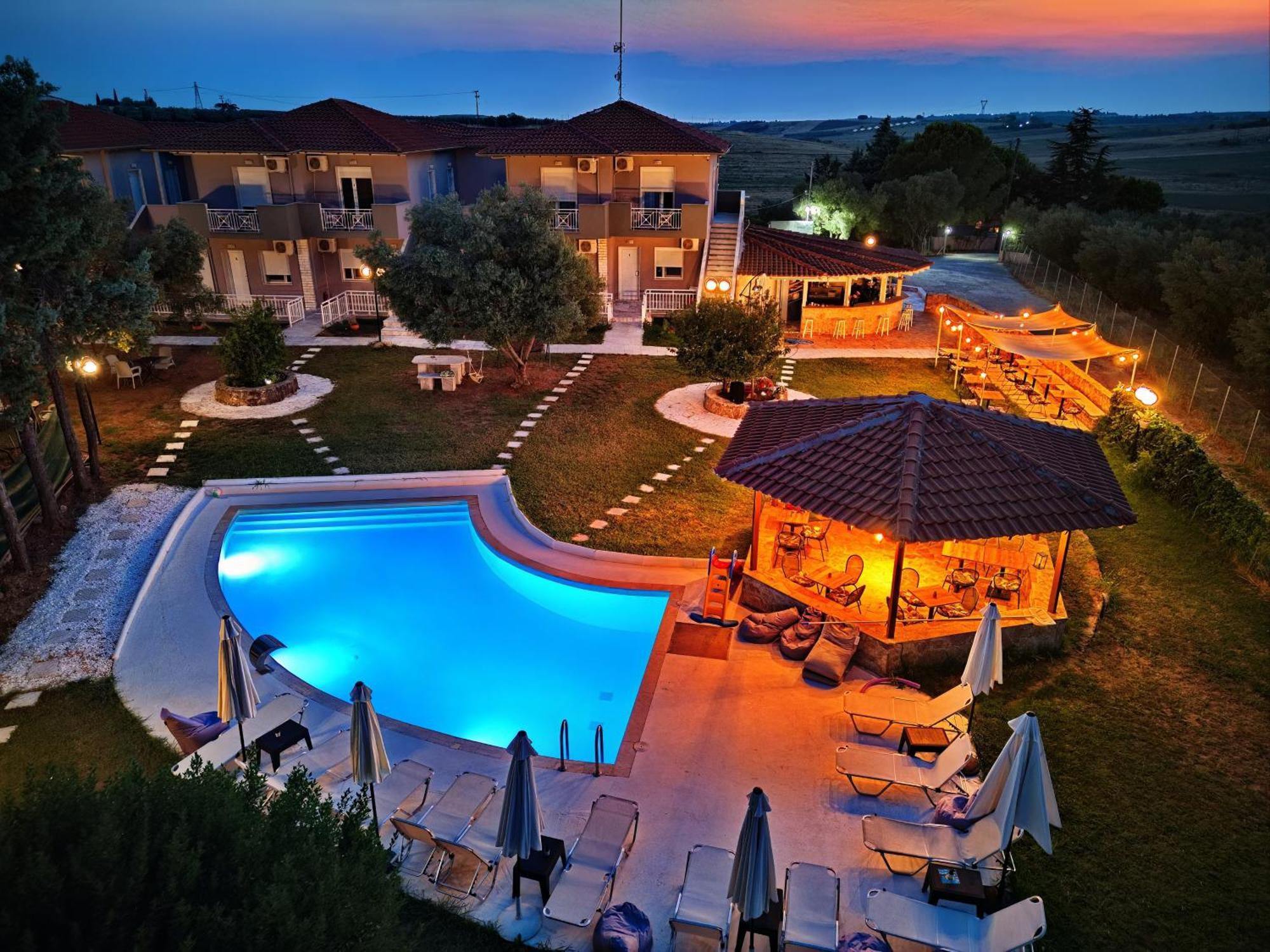 Marele Hills Apartments Néa Fókaia Kültér fotó